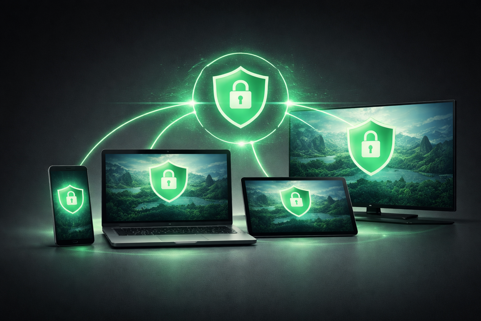 VPN на телефоне, ноутбуке и телевизоре