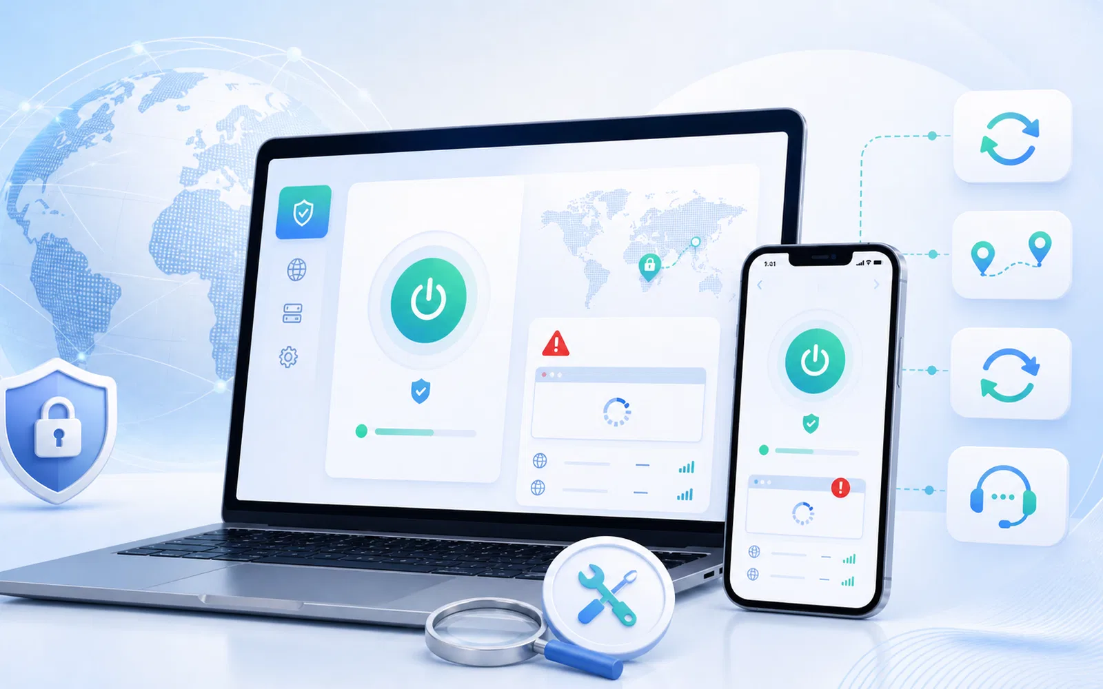 Пошаговая диагностика VPN, если сайты не открываются