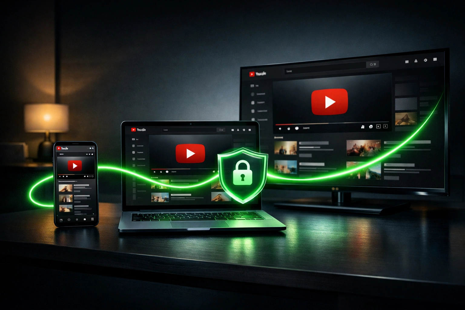 VPN для YouTube на телефоне, ноутбуке и телевизоре