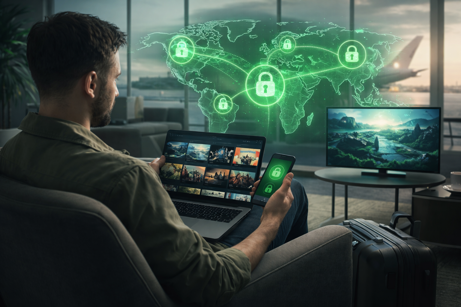 VPN для путешествий, стриминга и поездок
